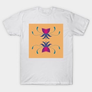 Lotus pattern T-Shirt